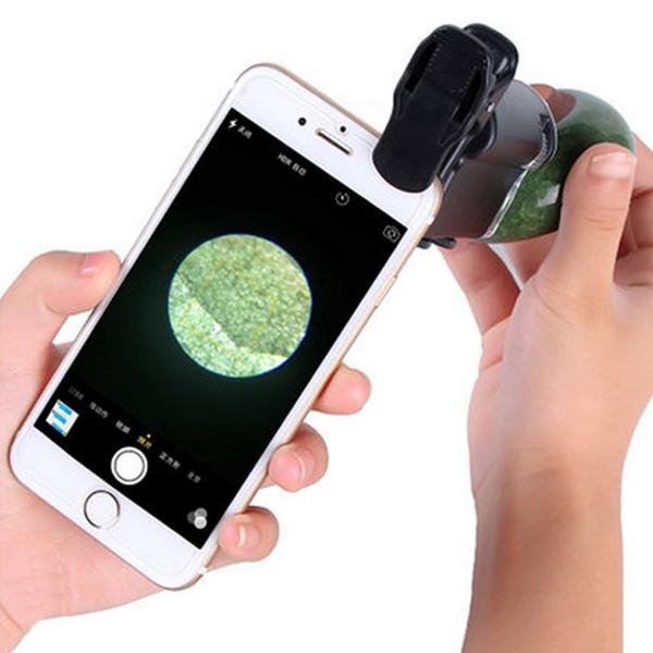 スマホ が 顕微鏡 最大 100倍 マイクロスコープ 可変倍率 取り付け簡単