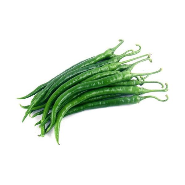 韓国産青唐辛子　100ｇ/袋　加熱すると辛さが和らぎ、ほんのりと甘みを感じるように成ります