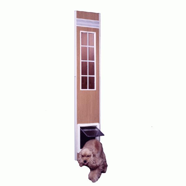 中型犬用ドア　サッシ専用ドックドア　工事不要 工事不要サッシ取付犬用ドア】ドッグフリードア 小〜中型犬用1750−M