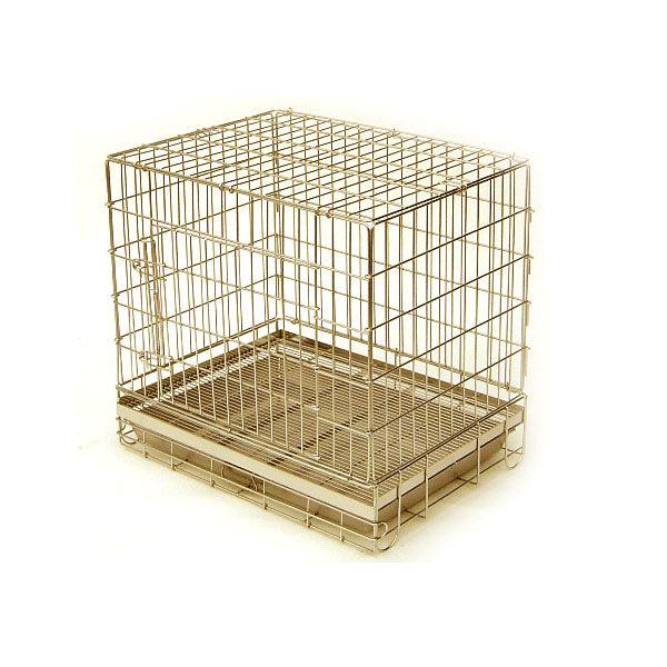 ハチコウ ステンレスケージ M 長面扉 SOP 【62×45×57cmH】 :SSM-SOP