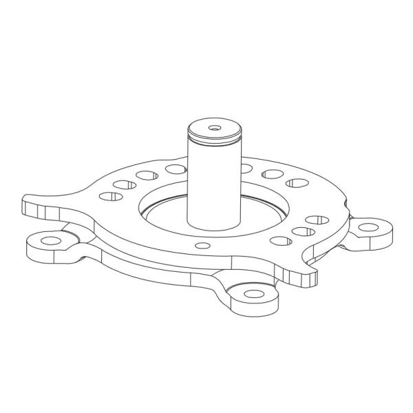 スパイダーモア SP851A,SP852F用 ハンドル回転台CMP白 スパイダーモア SP851A,SP852F用 ハンドル回転台CMP白