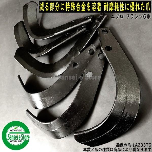東亜重工 32本組 東亜重工製 ニプロ フランジタイプ 高耐久汎用G爪