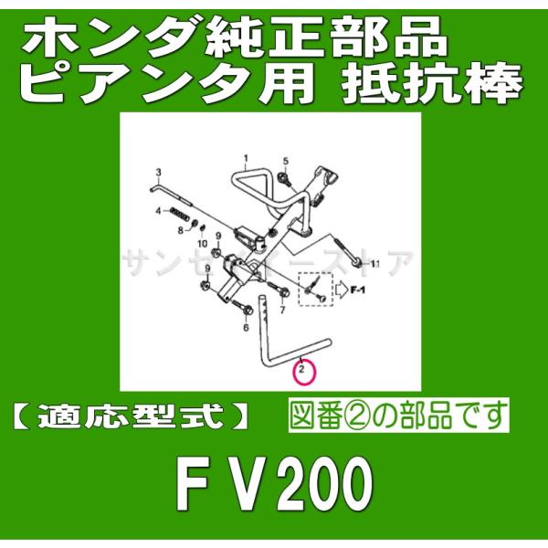 ホンダ 純正 部品 抵抗 棒 ピアンタ FV200用 : サンセイイー ホンダ 純正 部品 抵抗 棒 ピアンタ FV200用 : サンセイイー