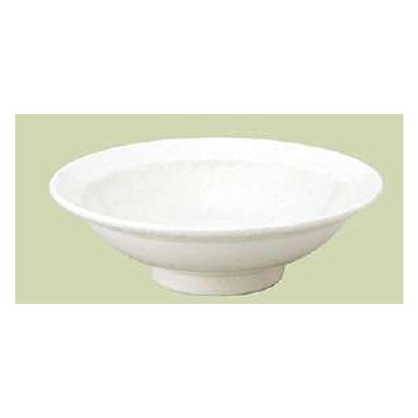 【代引不可】業務用　和風中華　粉引　丸高台22cm皿　食器　［220×63(mm)］　76170073