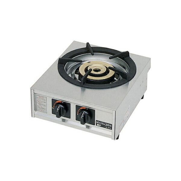 新品・代引不可】【業務用 ガステーブル】マルゼン 奥行420 [ 幅350