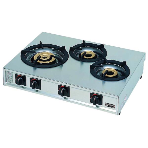【動確済み】マルゼン 業務用 都市ガス 3口 コンロ M-213C 3口ガスコンロ 13A ガステーブル 卓上 コンロ maruzen ガス機器 厨房機材 大阪発 動確済み】マルゼン 業務用 都市ガス 3口 コンロ M-213C 3口ガスコンロ