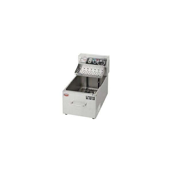 新品・送料無料・代引不可】マルゼン 電気ミニフライヤー 8L 単相100V