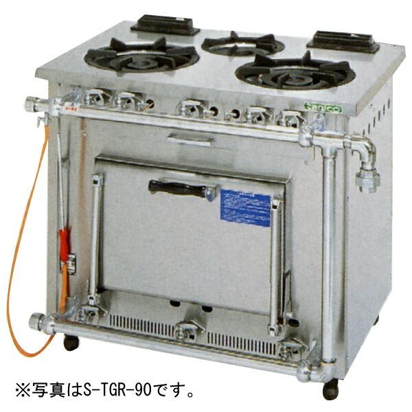 業務用 ガスレンジ】タニコー奥行600 [ 幅1200・4口・都市ガス 業務用 ガスレンジ】タニコー奥行600 [ 幅1200・4口・都市ガス