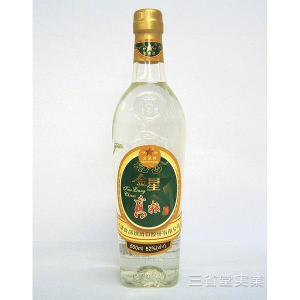 【代引不可】 金星牌 高粮酒 瓶 52度　500ml×12本