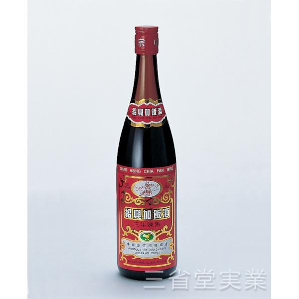 送料無料（本州限定）・代引不可 関公紹興加飯酒 赤ラベル 17度　600ml×12本