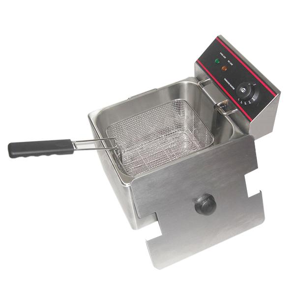 8L卓上電気フライヤー 厨房機器 調理機器 STEF-8L W310*D410*H350(mm