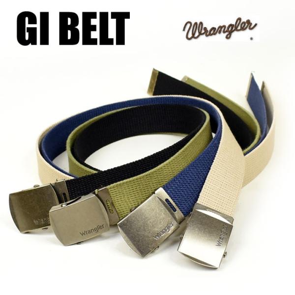 Wrangler ラングラー GIベルト 布ベルト ミリタリー メンズ レディース ユニセックス 日本製 WR7001