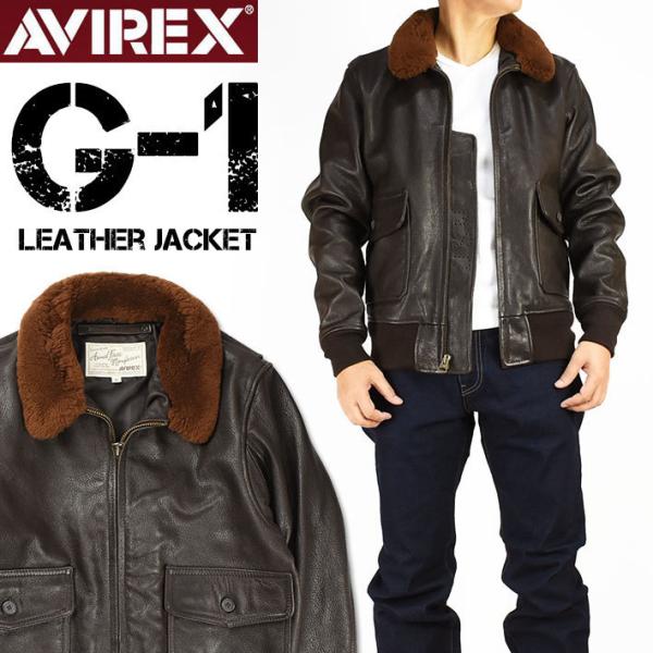 AVIREX アビレックス GOAT G-1 JACKET ゴートスキンレザー G1 レザー