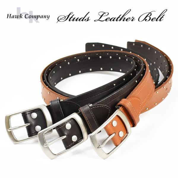 Hawk Company HAWK COMPANY ホークカンパニー ベルト スタッズ Hawk Company HAWK COMPANY ホークカンパニー ベルト スタッズ