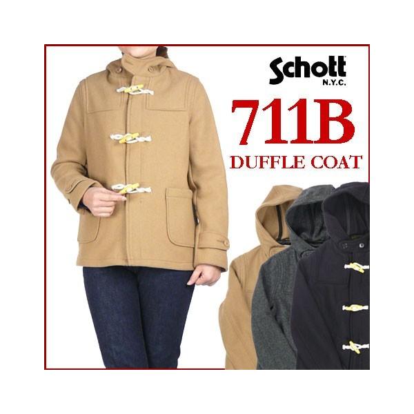 セール！ Schott ショット レディース 711B BOYS DUFFLE COAT ダッフル