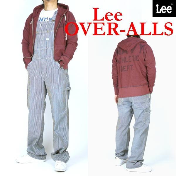 Lee リー メンズ オーバーオール OVER ALL ヒッコリーストライプ