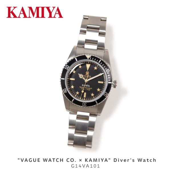 KAMIYA カミヤ VAGUE WATCH CO. ヴァーグウォッチ 腕時計 メンズ