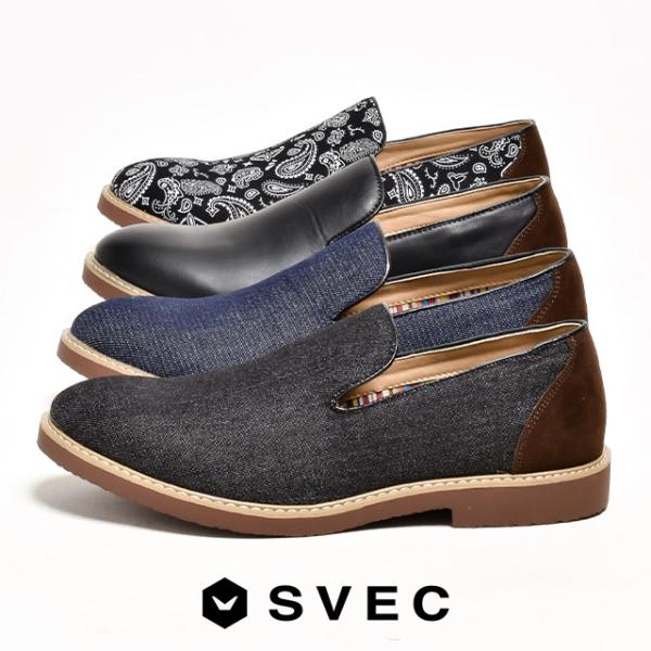 スリッポン メンズ 靴 スリッポンシューズ ローファー Spt068 10 Cp ビジネスシューズ メンズ靴のsvec 通販 Yahoo ショッピング