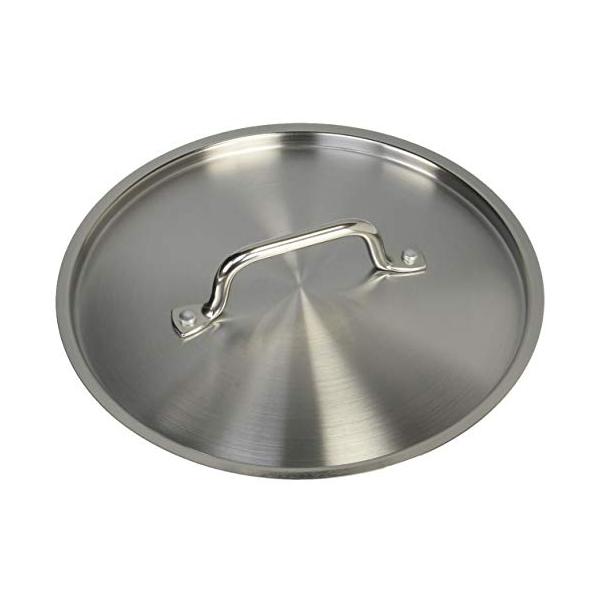 遠藤商事 TKG 鍋蓋 24cm用 錆に強いステンレス製で頑丈 外径(mm)255