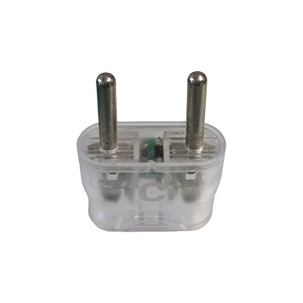 変換プラグ・透明|シルバー 3.3×4.2×1.4cm NTI-53・・PatternName:Cタイプ 光る・サイズ:3.3x4.2x1.4cm・本体重量:0.1kg・素材・材質:PC樹脂・生産国:中国・定格 : 8A/250V