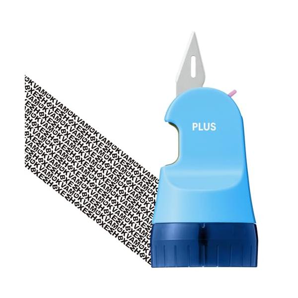 他サイト： プラス 個人情報保護スタンプ ローラーケシポン箱用オープナー マリンブルー 40-980 IS-580CMの商品画像