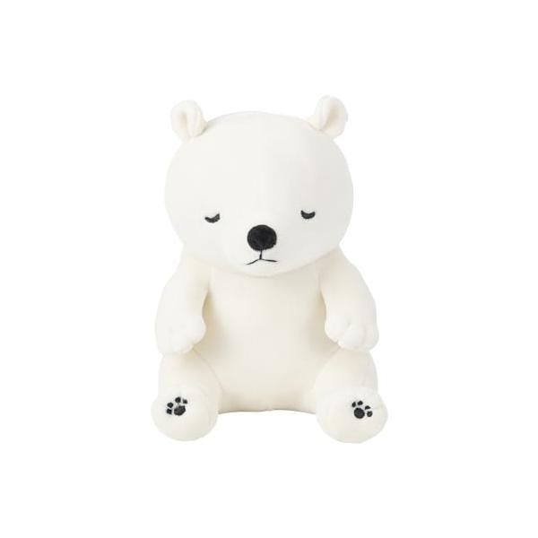シロクマのラッキーラッキー/Small/48261-11・Size:SmallStyle:シロクマのラッキー・パッケージ個数:1・〈プレミアムねむねむアニマルズ〉お座り抱きまくらに新しいキャラクターが仲間入り・産まれたての赤ん坊のような座り...