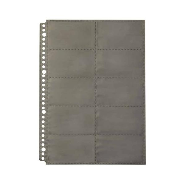 他サイト： キングジム(Kingjim) 名刺ホルダー 台紙 ショットドックス 差替式 A4 36SDD 黒の商品画像