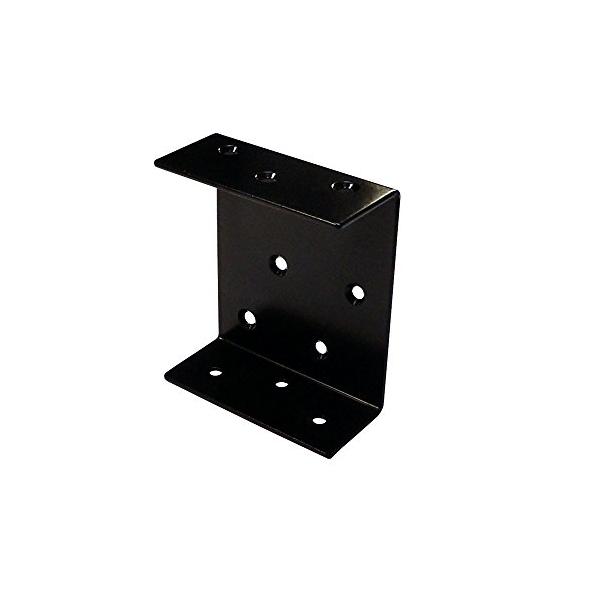 コの字型 24K4・ブラック  10179013・・Color:ブラックStyle:コの字型 24K4・2ｘ4材を使用した屋外DIYに最適 ・2mm厚のパワフル金物でベンチ、テーブル、縁台、自転車置き場もDIY・2インチ(38ｍｍ)ｘ4イン...