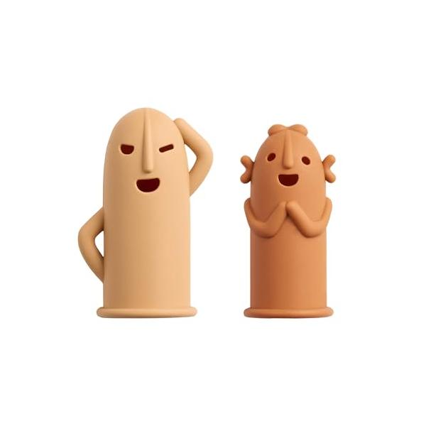 黄土/あこがれ/HA-208・パッケージ個数:1・【テーマ】あこがれ・【本体サイズ】(大）内径17mm・高さ44mm／(小）内径15mm・高さ41mm・【入内容】大・小各1個入・【ご注意】ポーズの組合せは決まっています。・【材質】シリコーンゴム
