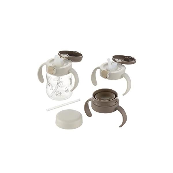 他サイト： リッチェル トライ ステップアップマグセットSD ブラウン 1セット 200ml 5カ月の商品画像