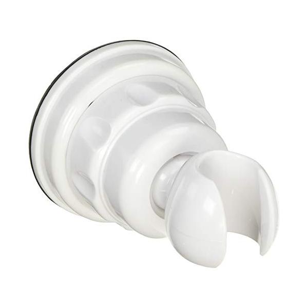 他サイト： SANEI シャワーフック 上下左右に角度調節 吸盤取り付け ホワイト 取付簡単 PS30-37-Wの商品画像