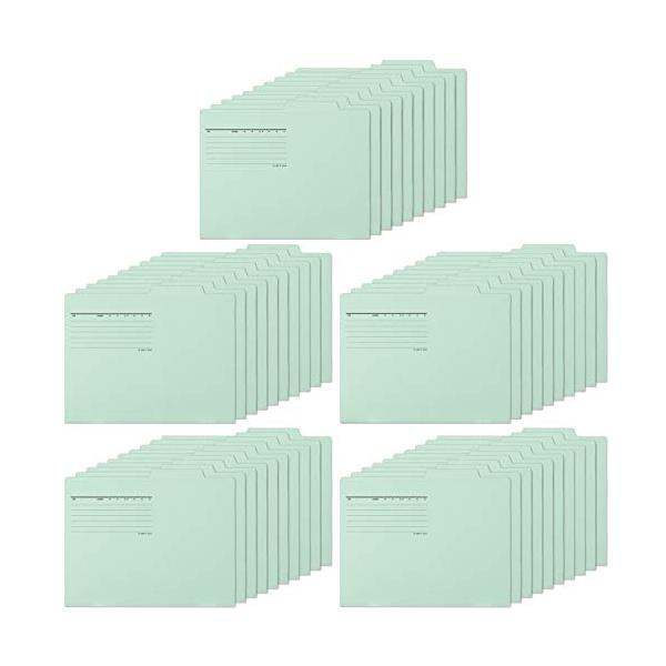 他サイト： PLUS(プラス) プラス 個別フォルダーエコノミー 50枚 A4横 FL-082IF 87-296 ブルーの商品画像