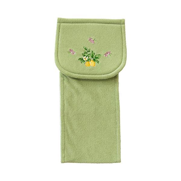 他サイト： オカ(OKA) プロヴァンス シエル トイレットペーパーホルダーカバー グリーン (北欧 おしゃれ) 34cm×17cm×2cmの商品画像