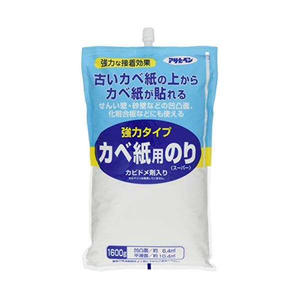 アサヒペン 強力タイプカベ紙用のり 775 1600g