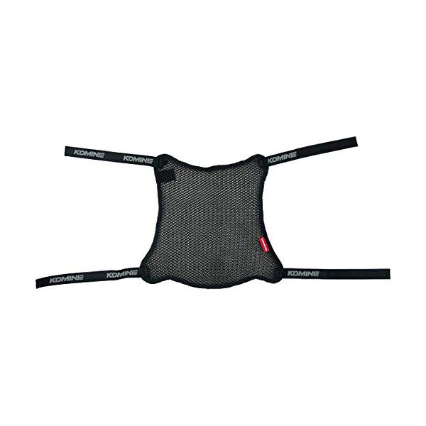 他サイト： コミネ(KOMINE) バイク用 3Dエアメッシュシートカバー Black L AK-107 801 メッシュ素材の商品画像