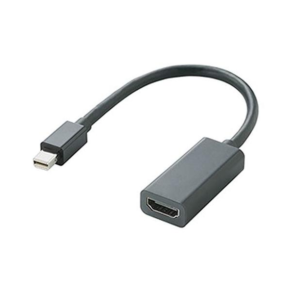 他サイト： エレコム Mini DisplayPort (オス) - HDMI (タイプAメス) 変換アダプタ 15cm ブラック AD-MDPHDMIBKの商品画像