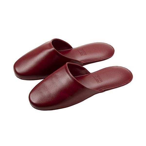 他サイト： [ニッポンスリッパ] スリッパ 34856 レッド 25.5 cmの商品画像