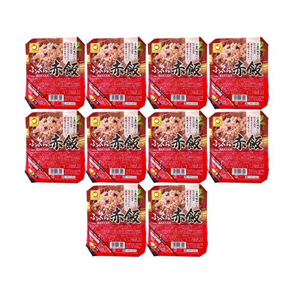 他サイト： マルちゃん ふっくら赤飯 ( 160g×10個 ) パックごはん ( 赤飯 / もち米 / 小豆 ) レンジで簡単調理 ( レトルト / 赤飯パの商品画像