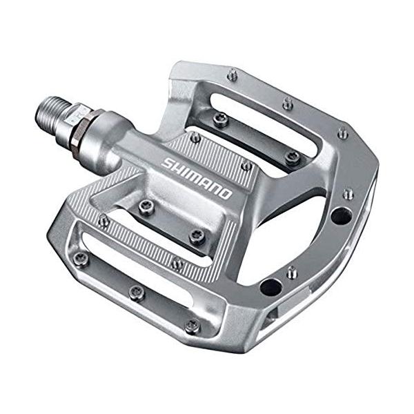 シマノ(SHIMANO) フラットペダル PD-GR500 シルバー EPDGR500S : 早緑