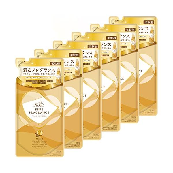 他サイト： 【まとめ買い】ファーファ ファインフレグランス 濃縮 柔軟剤 ボーテ 香水調 プライムフローラルの香り 詰替 500ml×6個の商品画像