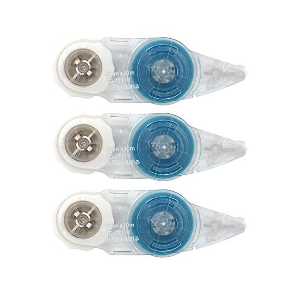 他サイト： プラス テープのり ノリノポッド 詰替テープ しっかり貼れる 6mm×10m×3個 38-912の商品画像