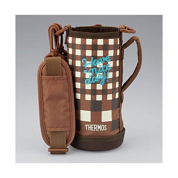 他サイト： サーモス 交換用部品 2ウェイボトル FJJ-800WF ハンディポーチ ブラウンチェック (BWC)の商品画像