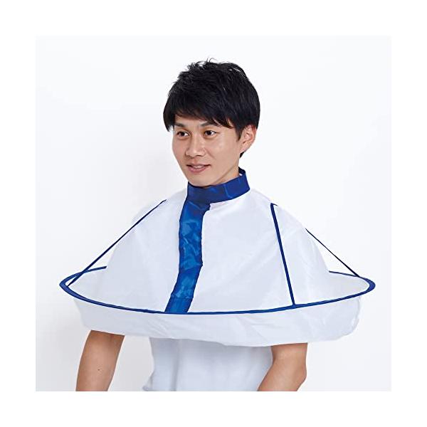 散髪ケープ・ホワイト 通常 1008785・・Style:散髪ケープ・【商品仕様】サイズ/使用時:(約)直径72cm、収納時:(約)直径20cm、適応サイズ/首周り:(約)26?44cm、材質/本体:ポリエステル、フレーム:スチール・パッケ...