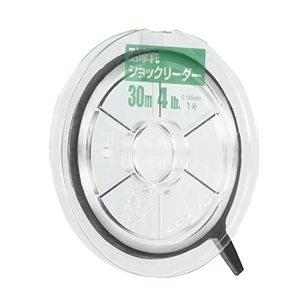 ヤマトヨテグス(YAMATOYO) リーダー 耐摩耗 ショックリーダー ナイロン 30m 1号 4lb クリア
