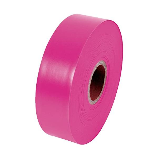 他サイト： シンワ測定(Shinwa Sokutei) マーキングテープ 30mm×100m 蛍光ピンク 73865の商品画像