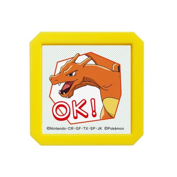 こどものかお スタンプ Nポケモン浸透印SQ リザードン／OK 2877-008