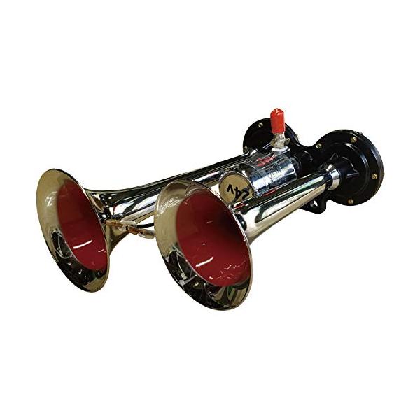 ジェットイノウエ(JET INOUE) ミニヤンキーホーン 長さ200mm DC24V 505802