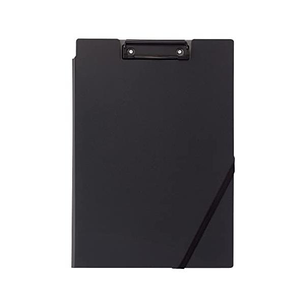 他サイト： コクヨ(KOKUYO) クリップボード 書類がすっきり分けられる クリップホルダー ディープブラック ヨハ-MC50Dの商品画像