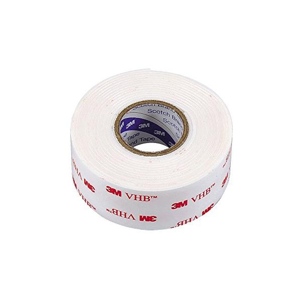 エーモン(amon) 超強力両面テープ (バンパー・スポイラーなどに) 車外用 強力固定タイプ 白 幅25mm×長さ2m×厚さ1.14mm 39