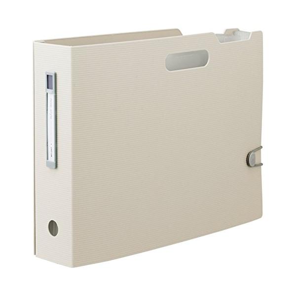 他サイト： リヒトラブ ドキュメントボックス A4 ヨコ ホワイト F7691-0の商品画像